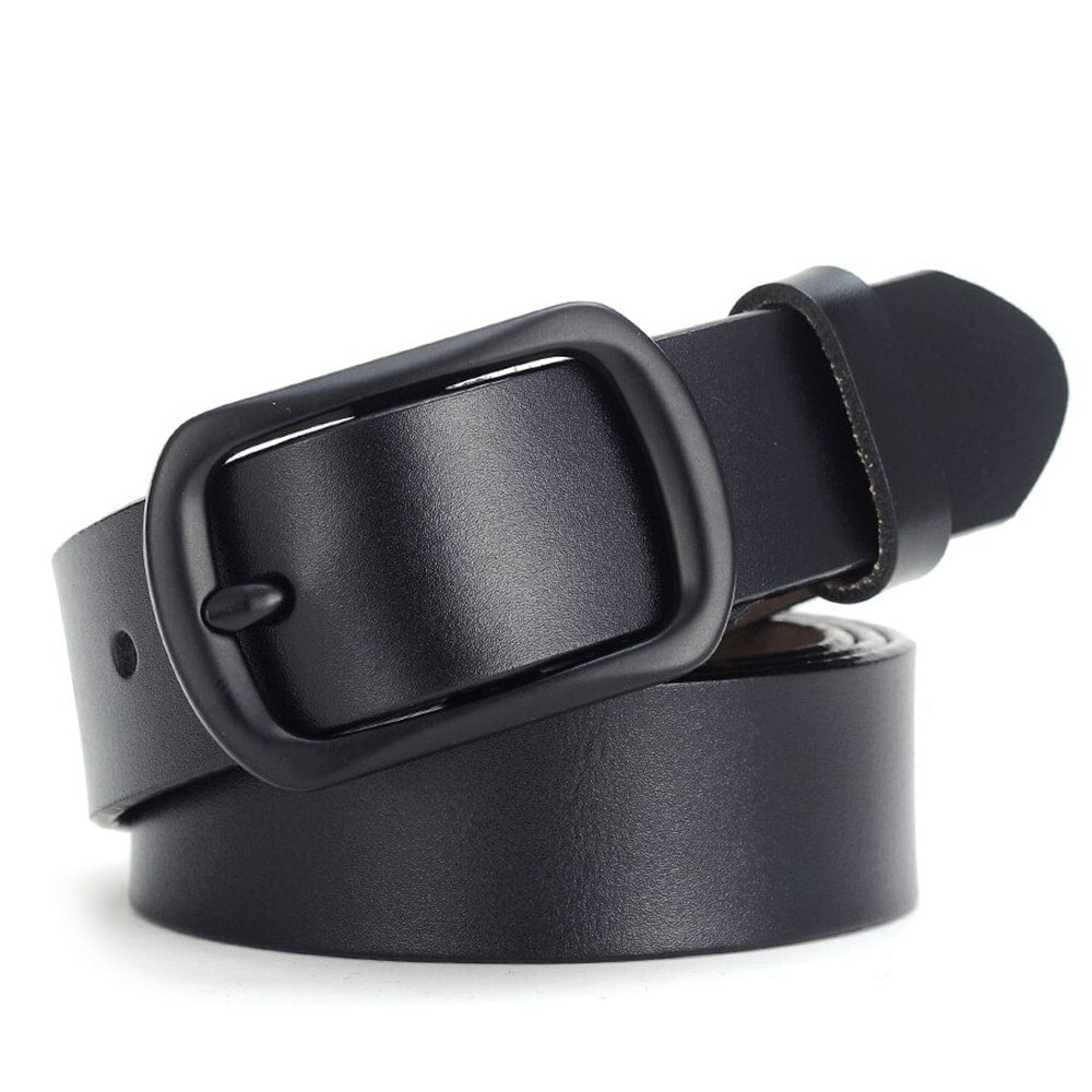 Ceinture Cuir Femme Noire - Main Image