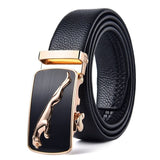 ceinture cuir homme fauve