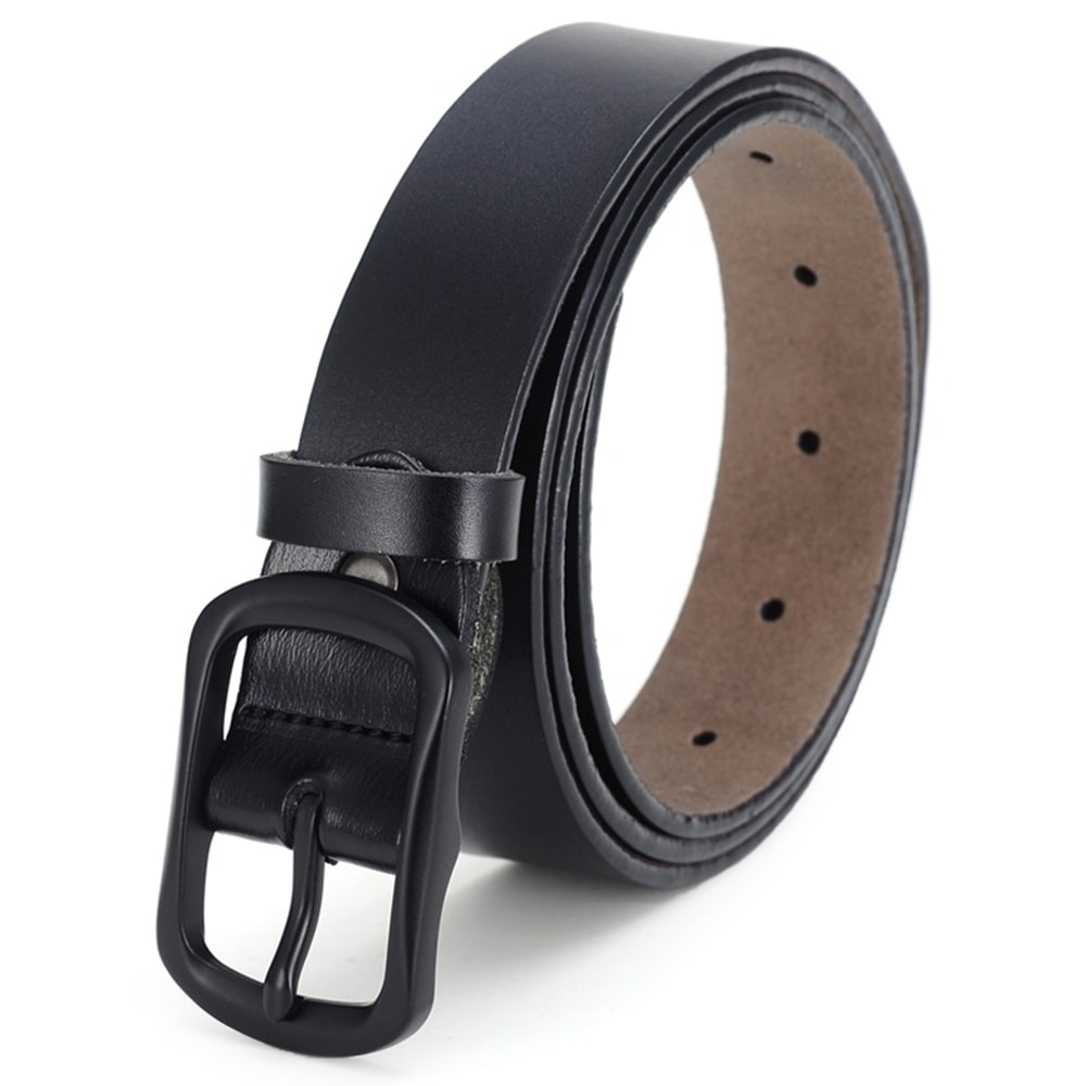 Ceinture Femme Courroies à Boucle en Alliage de Luxe Ceinture Noir Ceinture  Nouveau modèle Femme Fashion (Belt Length : 105CM, Color : Black) :  : Mode