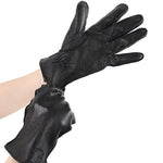 gants noir classique