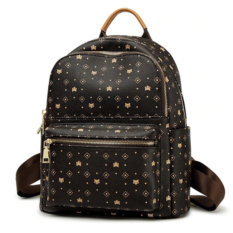 Sac à Dos Cuir Femme Luxe - Main Image