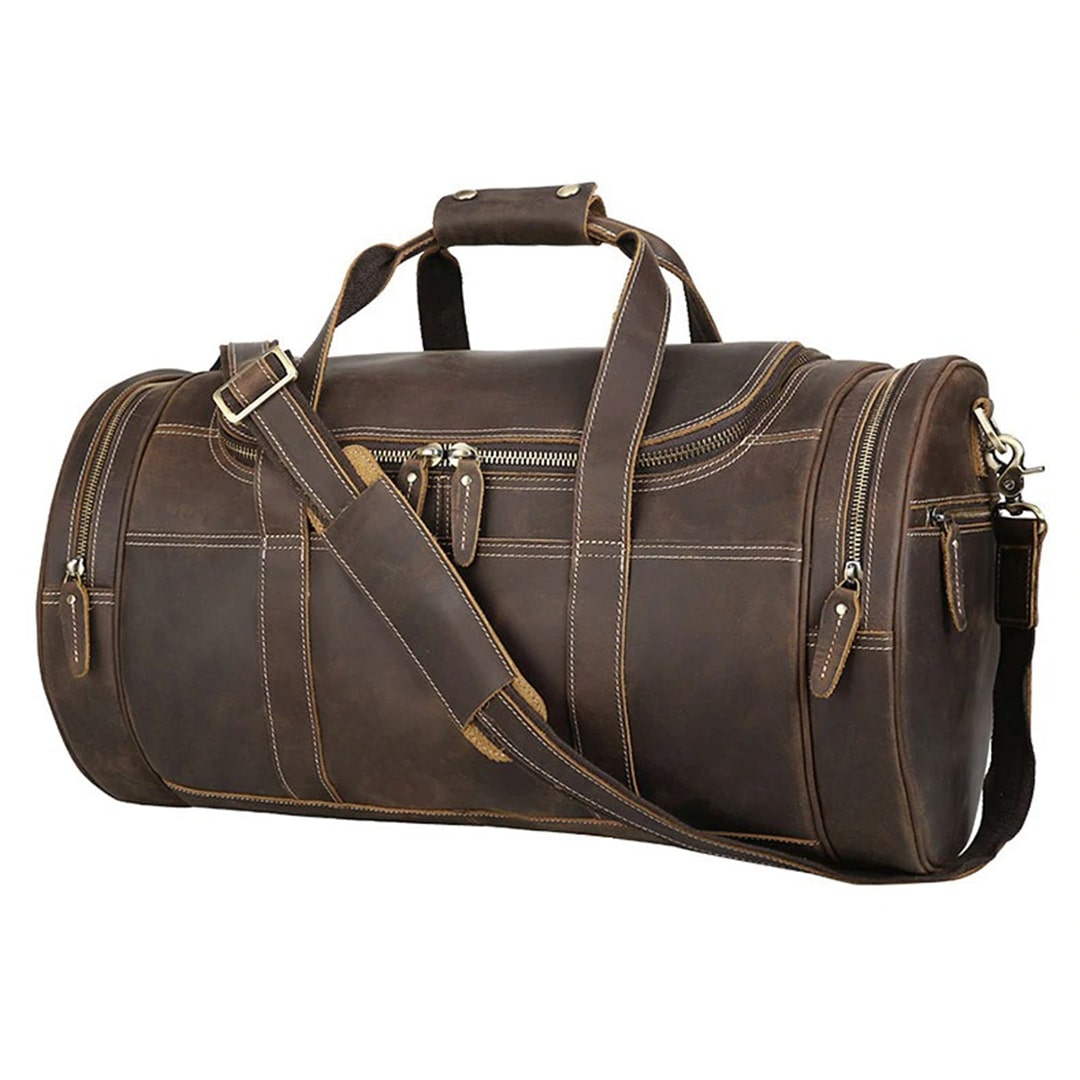 Sac de Voyage Cuir Cylindrique