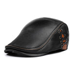 beret cuir homme luxe