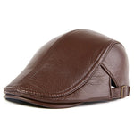 beret cuir homme traditionnel