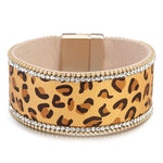 bracelet femme leopard strasse