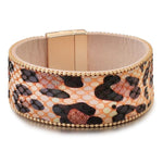 bracelet femme leopard
