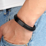 bracelet simple noir