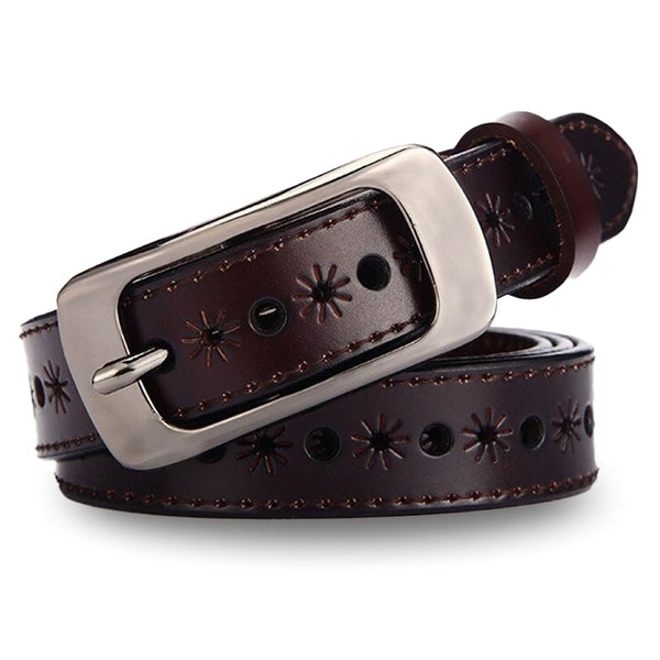 Ceinture marron foncé femme best sale