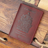 étui passeport maroquinerie cuir canada
