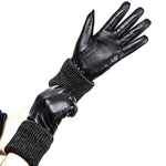 gants cuir femme chaud