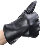 gants noir conduite
