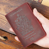 porte passeport maroquinerie cuir