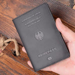 protège-passeport maroquinerie cuir Allemagne
