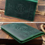 protège-passeport maroquinerie cuir Corée du sud
