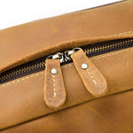 sac a dos cuir homme luxe details