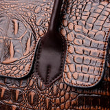 texture cuir alligator